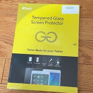 JETech Yellow Tempered Glass Screen Protector for Tablets